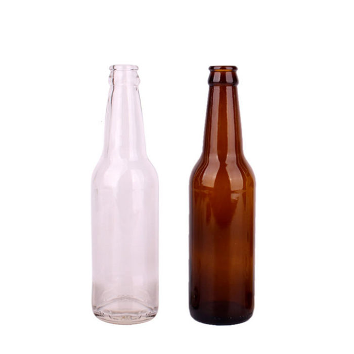 Gros Ambre 250ml 330ml 500ml 650ml Verre Bouteille De Bière Fabricant et  Fournisseur