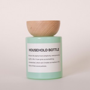 round glass diffuser bottles