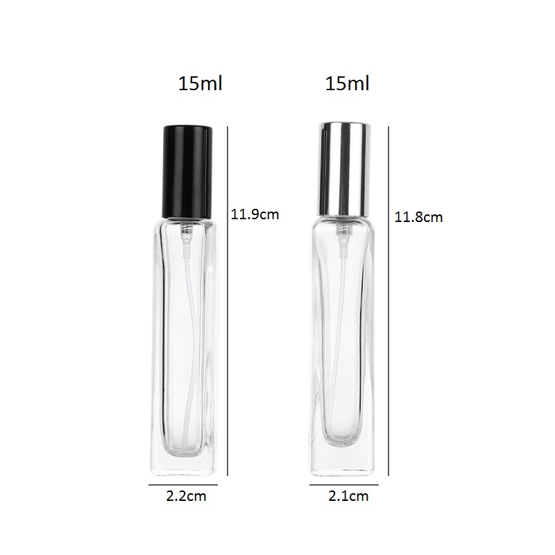 glass perfume bottle size