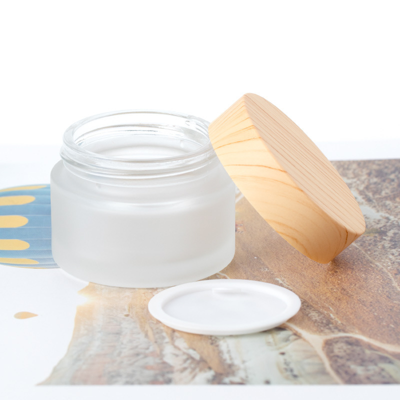 30g frosting cosmetic glass jar