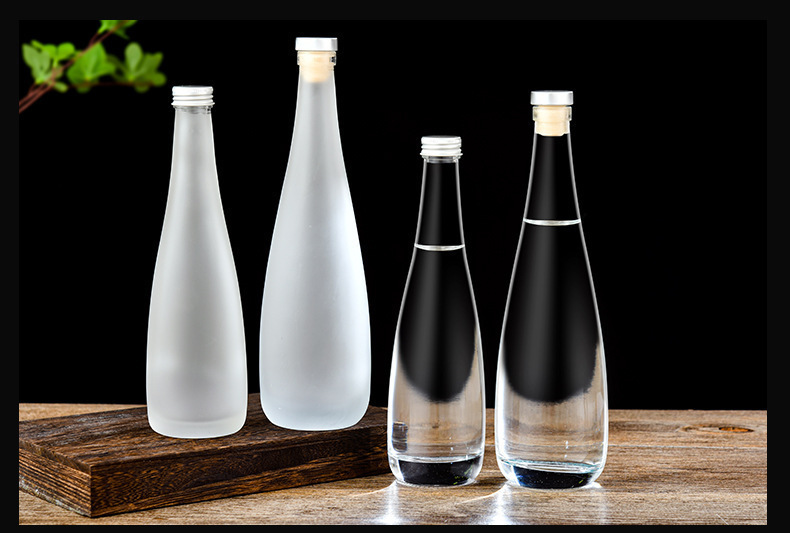 Glass bottle packaging